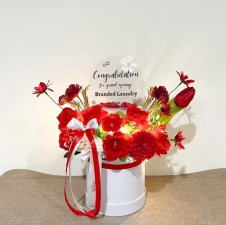 Bloom Box Akrilik Ucapan Grand Opening Cileungsi